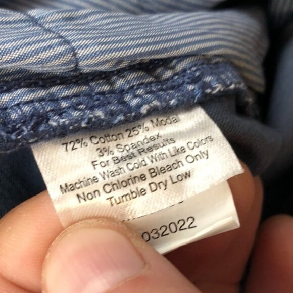 Peter Millar Mens Five-Pocket Pants Size 32 Slim Straight Leg Casual Classic Nav - Picture 11 of 15